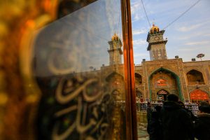 تصویر با کیفیت از صحن حرم امیرالمؤمنین علی علیه السلام