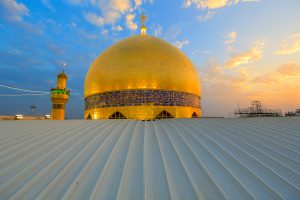 تصویر استوک کیفیت بالا گنبد حرم امام علی امیرالمؤمنین علیه السلام