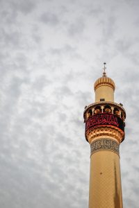 گلدسته حرم امیرالمؤمنین امام علی علیه السلام