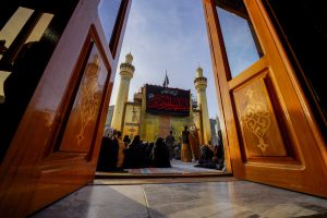نمای خاص ایوان طلا