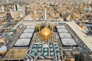 تصویر هوایی حرم مطهر امیرالمؤمنین علی علیه السلام