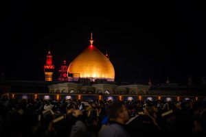 عزاداری زائران در سوگ امیرالمؤمنین علی علیه السلام