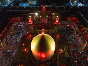 صحن حرم امیرالمؤمنین ایام شهادت امام علی علیه السلام