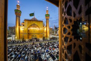 نماز صبح در حرم امیرالمؤمنین علی علیه السلام