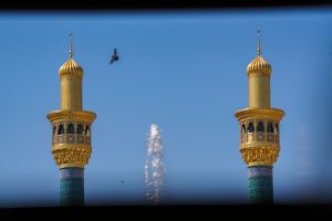 مناره های صحن حضرت زهرا سلام الله علیها نجف اشرف