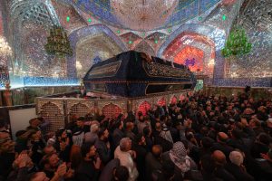 ضریح امیرالمؤمنین امام علی علیه السلام در شب شهادت آن امام