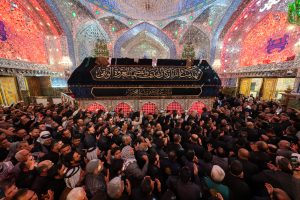 ضریح مطهر امیر المؤمنین علی علیه السلام ایام شهادت امام