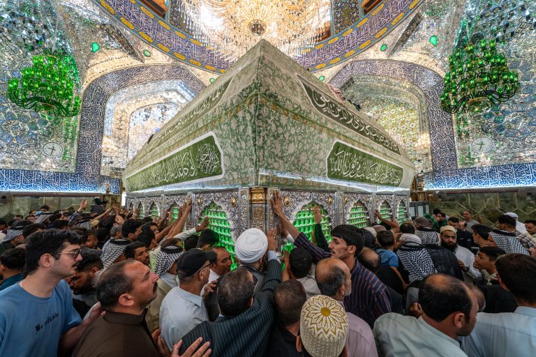 تصویر با کیفیت جدید ضریح امیرالمؤمنین علی علیه السلام