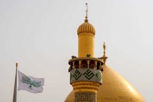 اهتزار پرچم من کنت مولاه فهذا علی مولاه