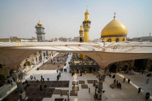 صحن حرم امیرالمؤمنین علی علیه‌السلام در ایام عید بزرگ غدیر