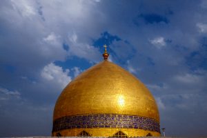 جلوه گنبد حرم مطهر علوی