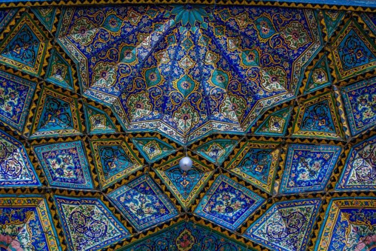کاشی کاری طرح های اسلامی