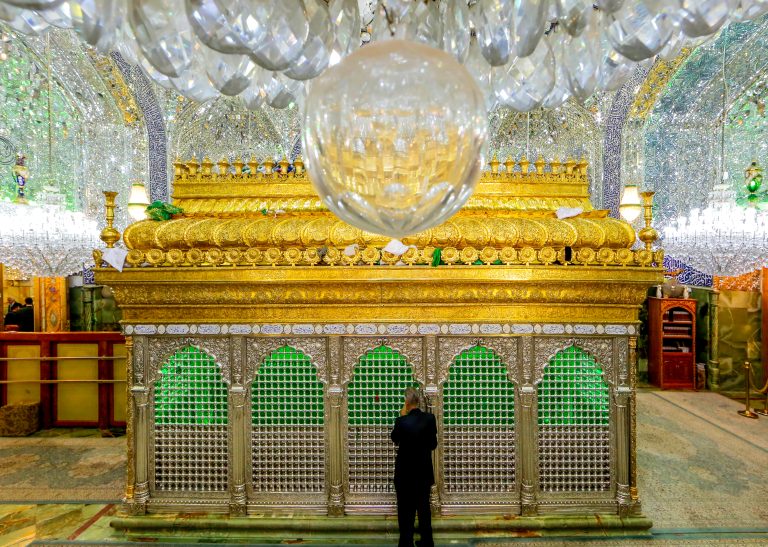 ضریح منور امیرالمؤمنین علی علیه‌السلام