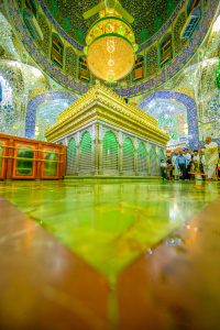 شستشوی روضه منوره امیرالمؤمنین