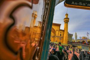 ایوان طلا و حضور زائران امیرالمؤمنین