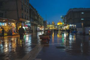 باران در خیابان الرسول