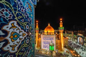 صحن حرم امیرالمؤمنین در عید