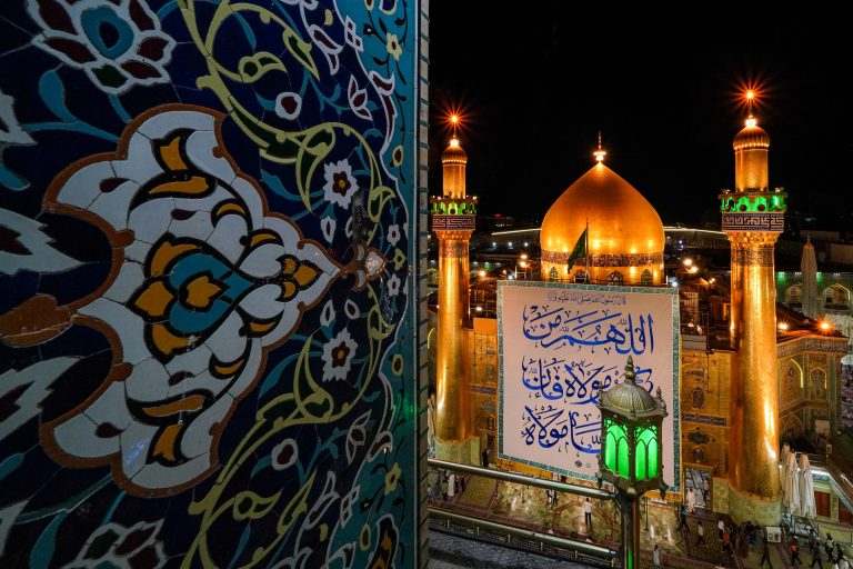 صحن امیرالمؤمنین در ایام غدیر