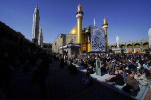 صحن حرم امیرالمؤمنین در روز عید ولادت