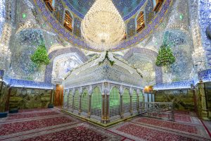 ضریح در ایام ولادت امیرالمؤمنین