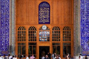 بنر حدیث پیامبر اکرم در خصوص امیرالمؤمنین