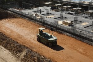 پارکینگ بزرگ طبقاتی نجف - غلطک زنی