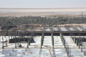 پارکینگ طبقاتی نجف - نمای دور