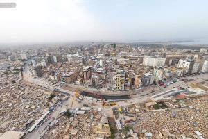 تقاطع غیر هم‌سطح شیخ طوسی - نمای حرم