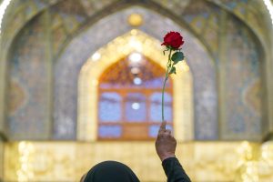 شاخه گل در میلاد امیرالمؤمنین علی علیه‌السلام