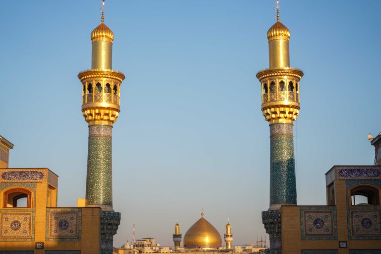 گلدسته‌های صحن مطهر فاطمه زهرا (علیهاالسلام)