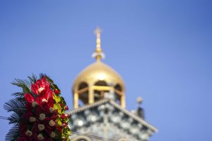 گل‌کاری حرم در مبعث