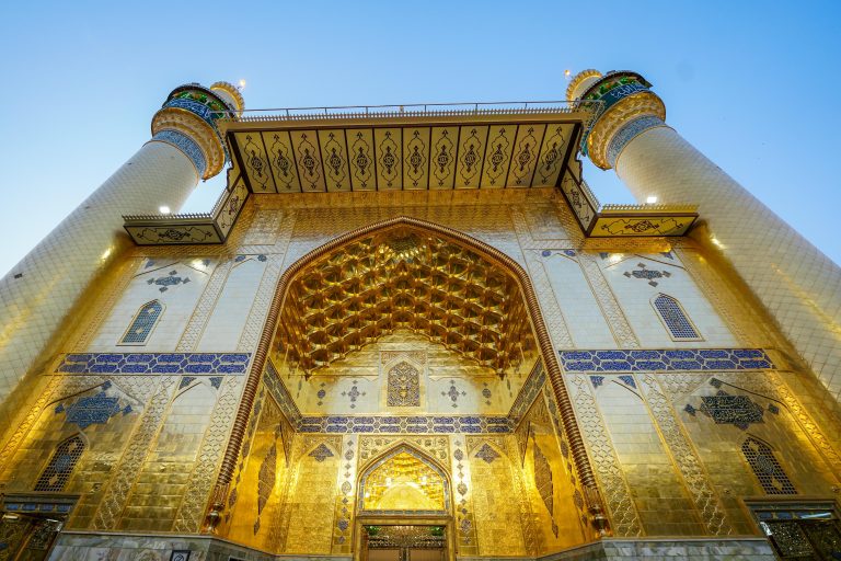 رونمایی ایوان طلا بعد از بازسازی