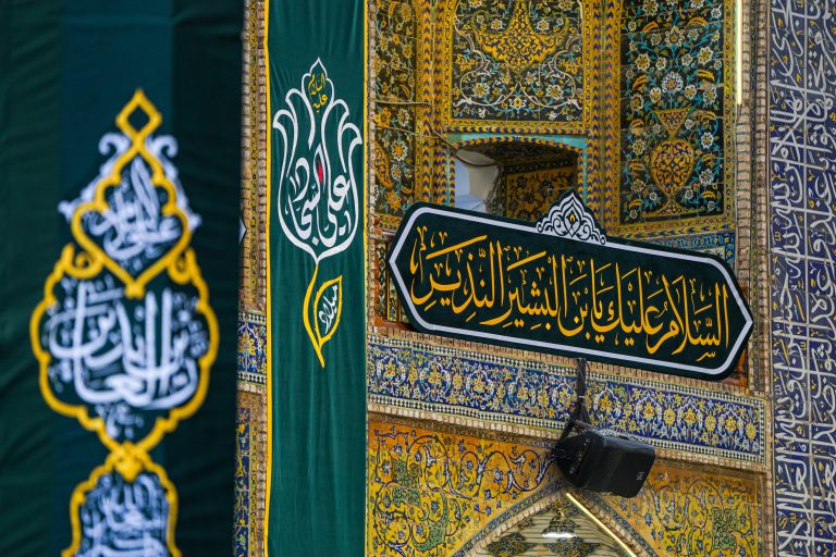 السلام علیک یا بن البشیر النذیر در حرم امیرالمؤمنین علی