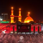 عاشقان اباعبدالله الحسین علیه‌السلام و پیروانش، جانفشانی و فداکاری آن حضرت را در بین الحرمین و شبی مملو از حزن و اندوه تسلیت می‌گویند