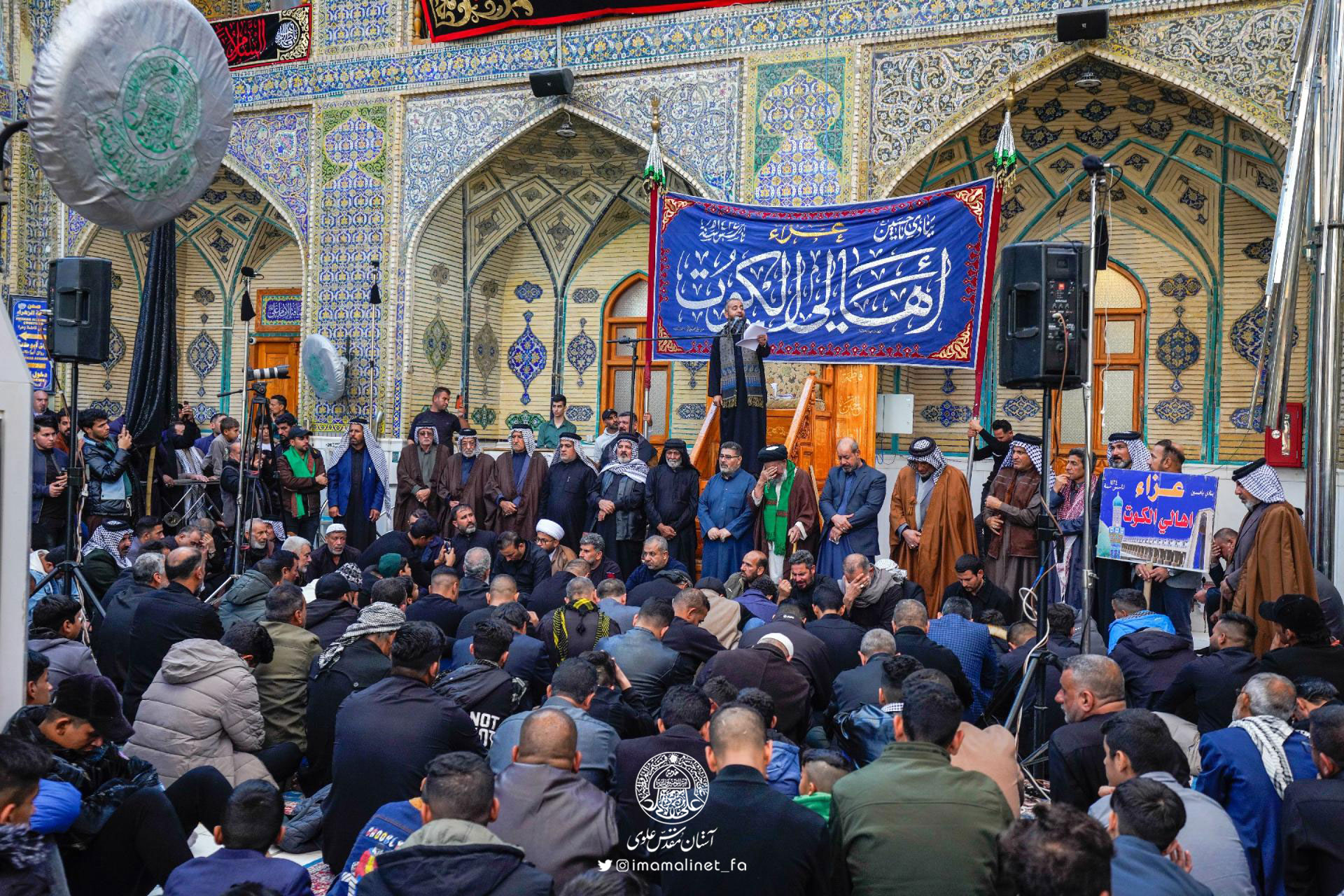 تدارک آستان مقدس علوی برای استقبال از ۲۵۰ دسته عزاداری به مناسبت سالروز شهادت حضرت زهرا سلام‌الله‌علیها