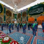 خادمان آستان مقدس علوی ولادت امام حسین‌(ع) را جشن گرفتند