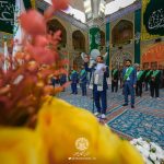 خادمان آستان مقدس علوی ولادت امام حسین‌(ع) را جشن گرفتند