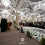 بخش بانوان آستان علوی در شب ولادت امام علی‌علیه‌السلام جشن با شکوهی برگزار کرد