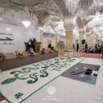 بخش بانوان آستان علوی در شب ولادت امام علی‌علیه‌السلام جشن با شکوهی برگزار کرد