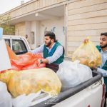 آستان علوی مراسم افطاری دسته‌جمعی برای سالمندان نجف اشرف برگزار کرد