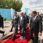 «سیدعیسی خرسان» سنگ بنای طرح توسعه ضلع جنوب غربی آستان مقدس علوی را بنا نهاد