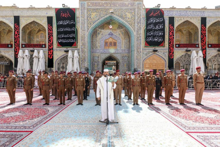 در محضر امیرالمؤمنین علیه‌السلام صورت گرفت؛ ادای سوگند فارغ‌التحصیلان دانشکده افسری