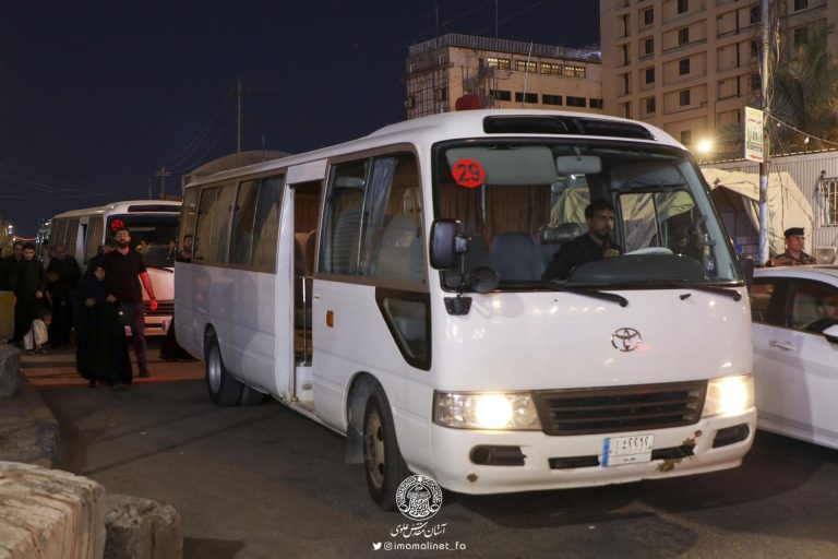 بخش ماشین‌آلات آستان مقدس علوی جهت خدمت‌رسانی به زوار به آماده‌باش کامل درآمد