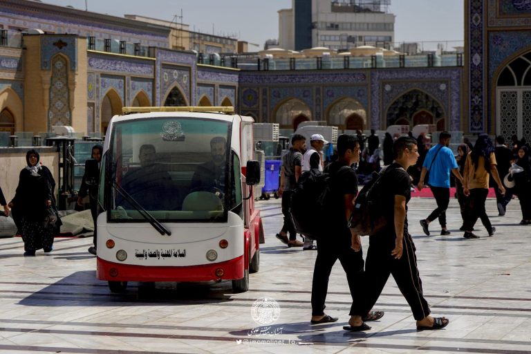 آغاز طرح ارائه خدمات پاکسازی و نظافت معابر و مسیرها توسط آستان مقدس علوی