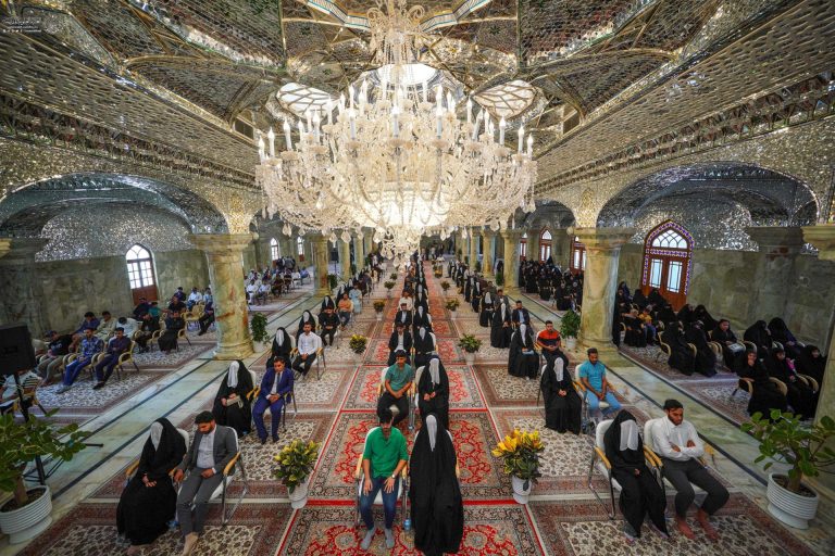 جشن ازدواج ۱۰۰ زوج‌ جوان در هفته جهانی صادقین برگزار شد