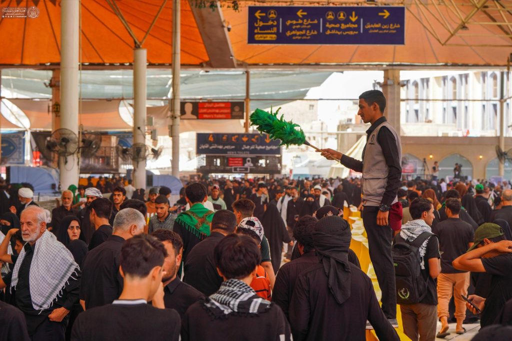 افزایش خدمات آستان مقدس علوی در ایام شهادت پیامبر اعظم صلی‌الله‌علیه‌وآله با حضور ۲۰۰۰ خادم افتخاری