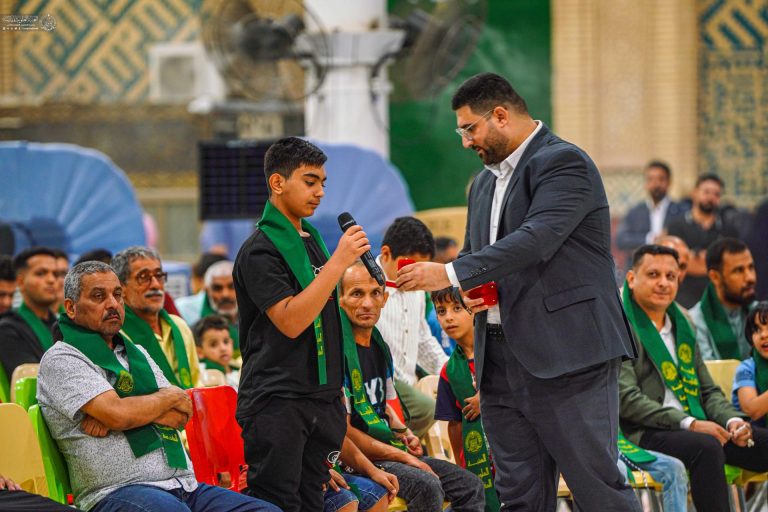 برگزاری جشنواره فرهنگی و ادبی در صحن مطهر علوی به مناسبت هفته صادقین