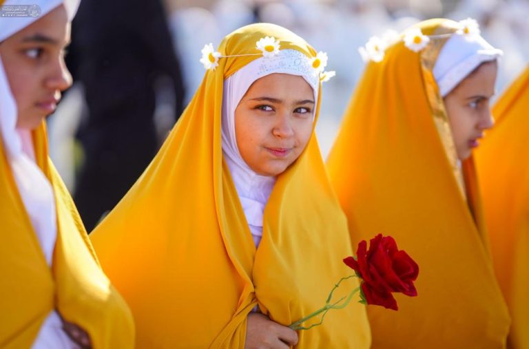 ویدئوی اختصاصی از جشن شکوه بندگی نوگلان عراقی در پناه خورشید نجف