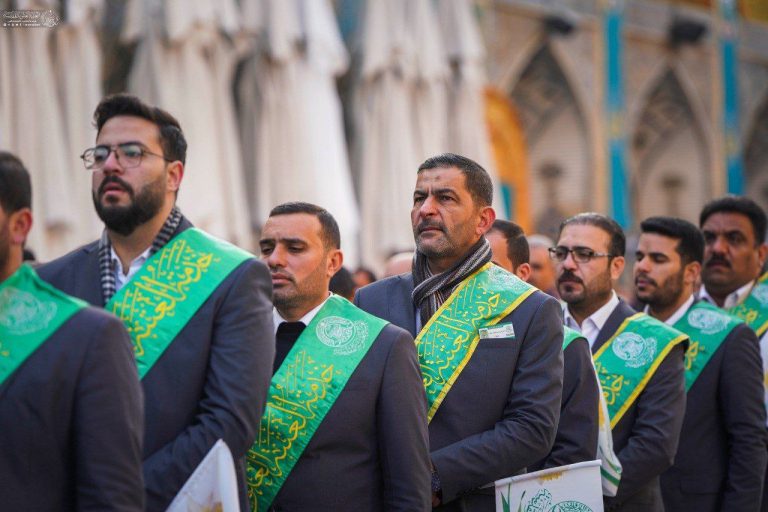 🔸 مراسم جشن میلاد فخر بانوان عالم در صحن و سرای حرم امیرالمؤمنین علیه‌السلام