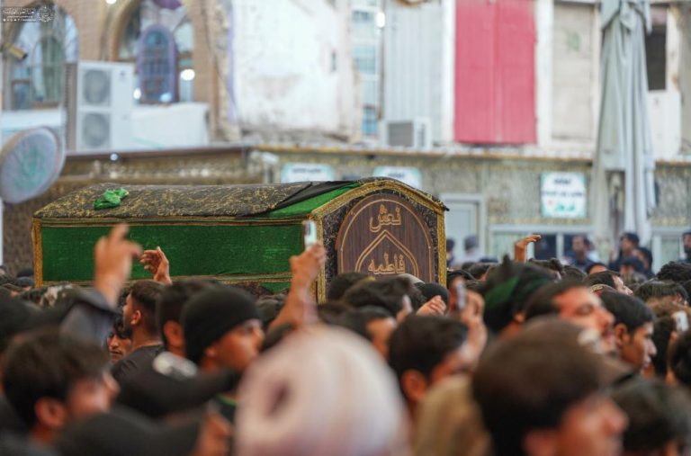 پذیرایی آستان مقدس علوی از ۳۶۰ دسته عزاداری در ایام شهادت صديقه طاهره سلام‌الله‌علیها